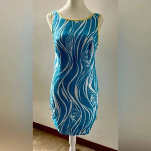 Lilly Pulitzer | ladies Joe Fish Resort, White Delia dress. Size: 0